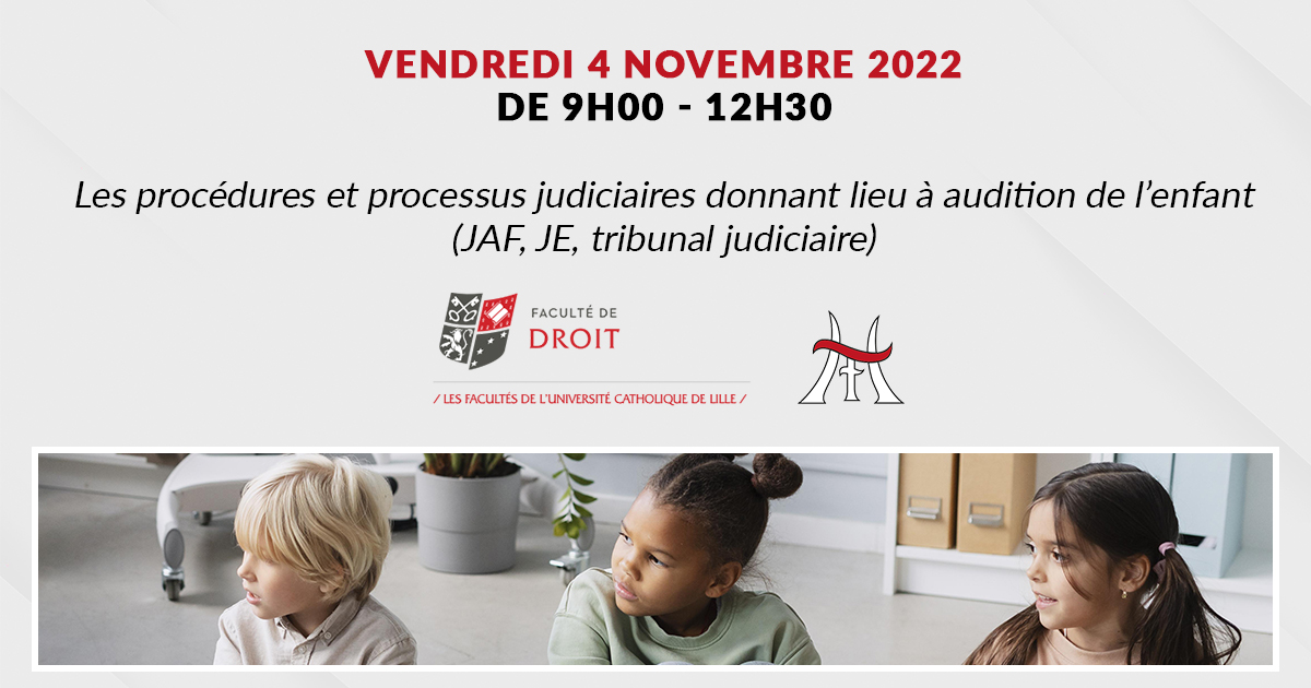 Intervention universitaire: "Auditeur d’enfants"